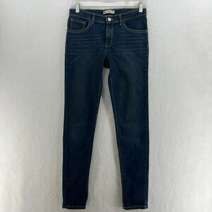 Levi's Jeans Women's 28 Waist Blue Dark Wash 710 Super Skinny Stretch Slimfit